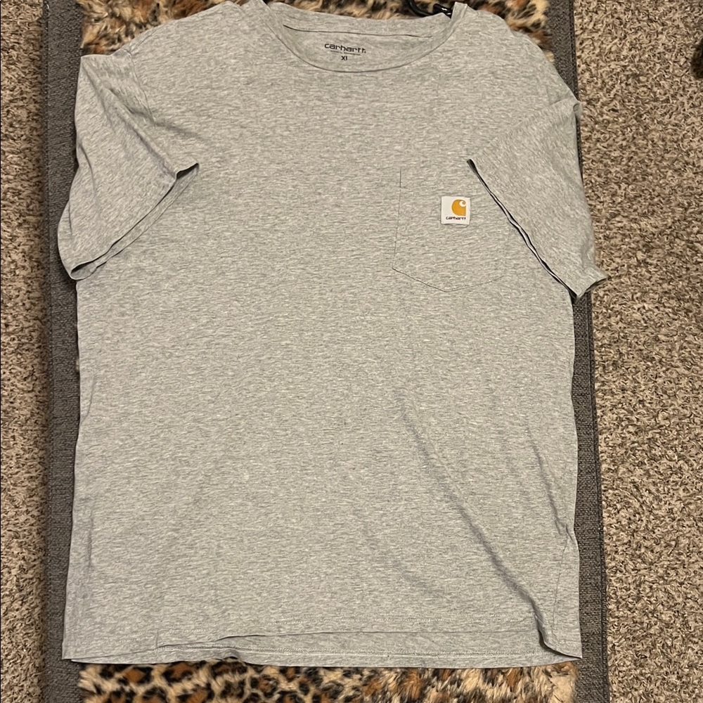 Carhartt WIP Light Gray Short Sleeve Tee